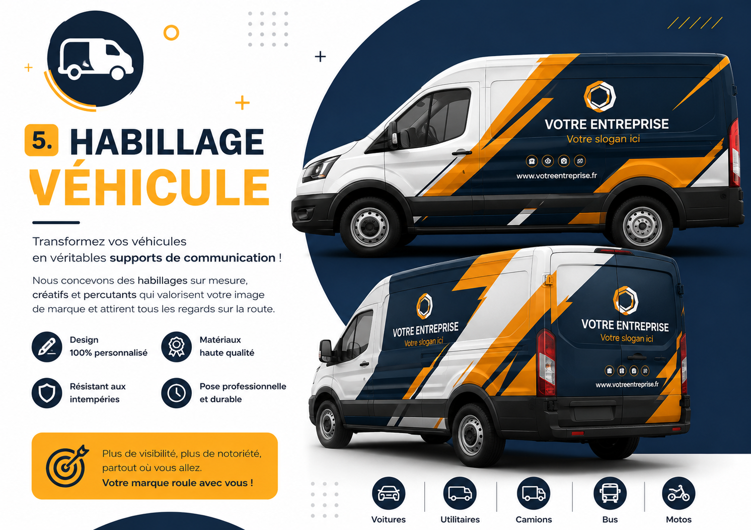 Habillage Véhicule Publicitaire