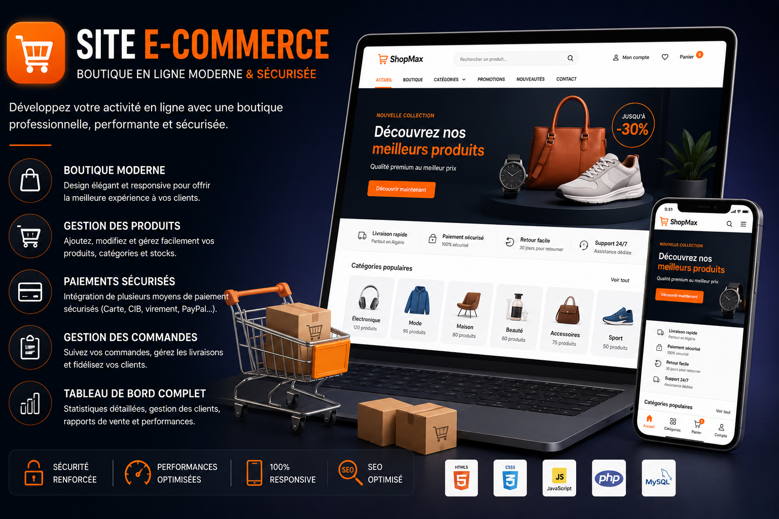 Site E-commerce